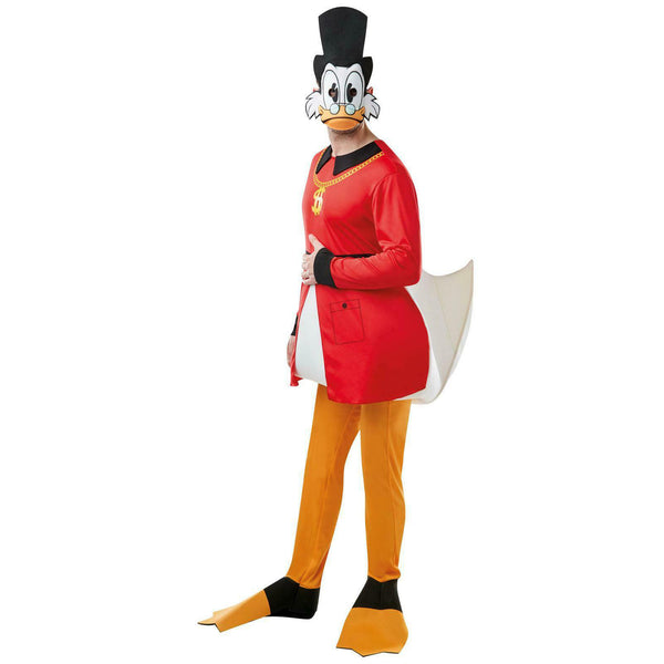 Scrooge Mc Duck Costume Men Disney Fancy Dress Halloween Outfit