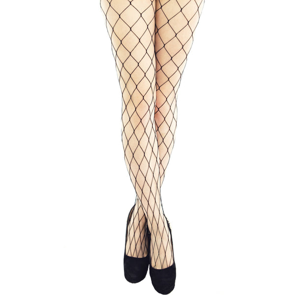 Yummy Bee - Patterned Tights for Women - Black Tights Women - Floral  Striped Hearts Side Seam Fish Net - Plus Size Tights